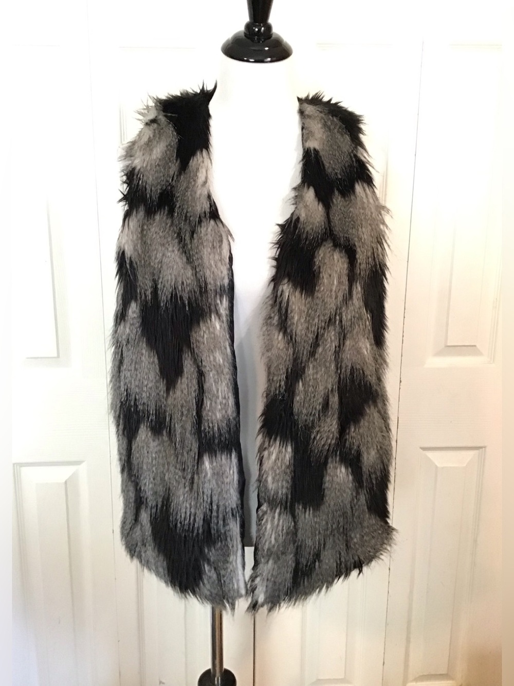 Decree Faux Fur Shaggy Vest